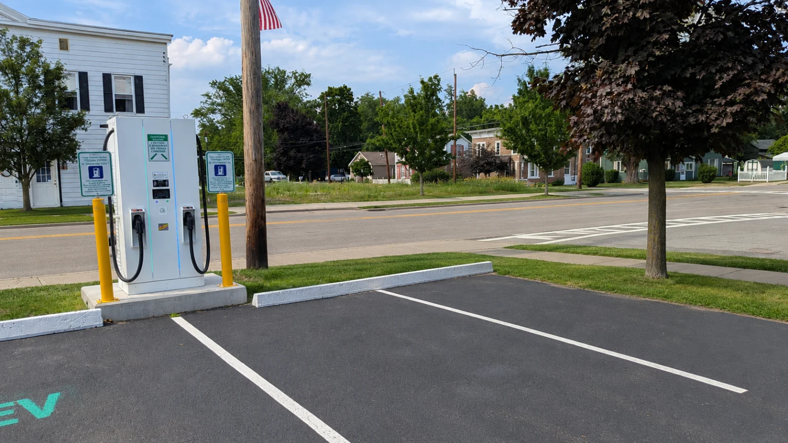 Main Street Park EV Charging